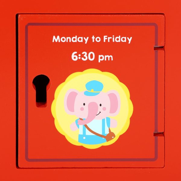 SOKA Wooden postbox Elephant 0000273 - Image 7
