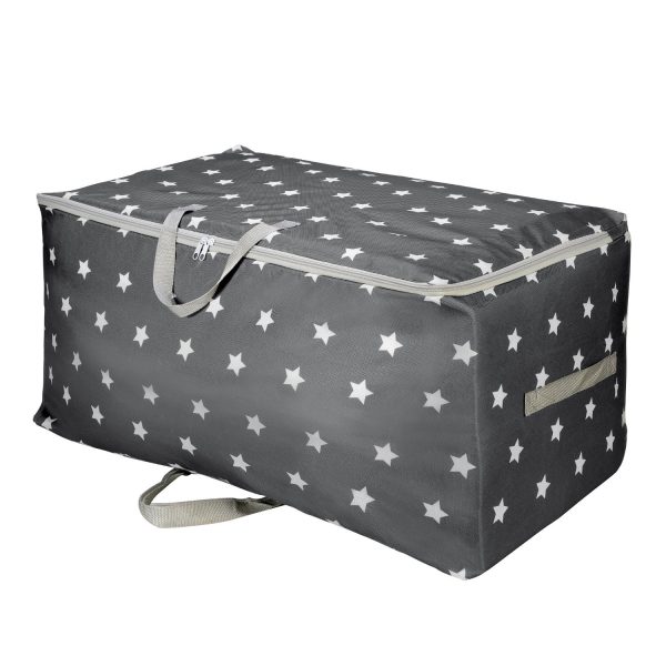VINSANI 3pc STORAGE BAGS DARK GREY STAR 0000341 - Image 3