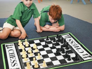 SOKA CHESS WITH REAL CHESS PIECES 0000399