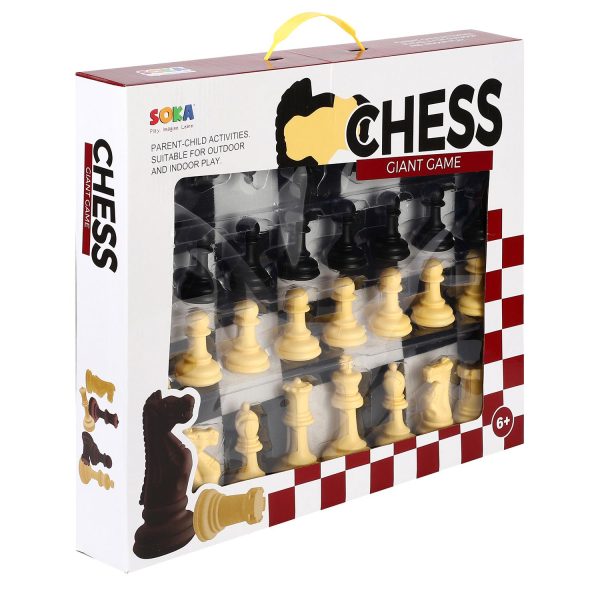 SOKA CHESS WITH REAL CHESS PIECES 0000399 - Image 3