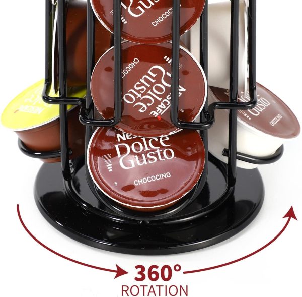 VINSANI 24 POD BLACK COFFEE POD STAND 0000183 - Image 2