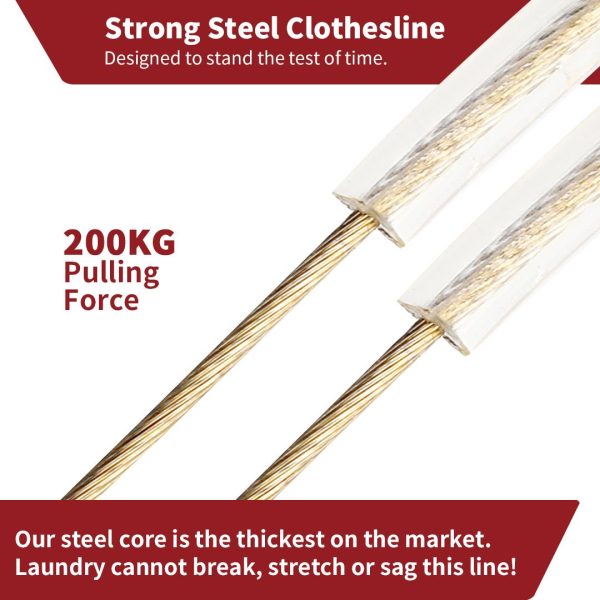 VINSANI 50M WASHING LINE ROPE 0000427 - Image 6