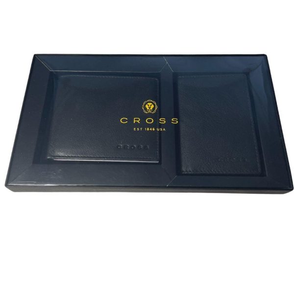 Cross Luxury Insignia Express 2 Piece Set Leather Wallet with Credit Card Case - Black ACCMTN015 - Image 5