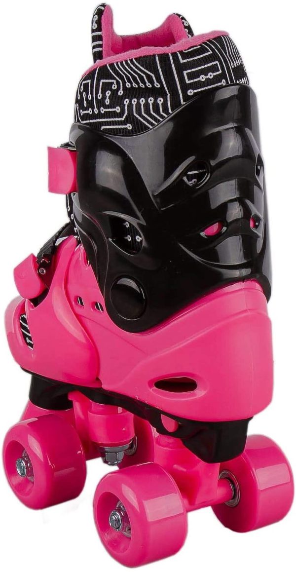 Elektra Quad Boot Medium Blk &Pink 13J-2 - Image 4