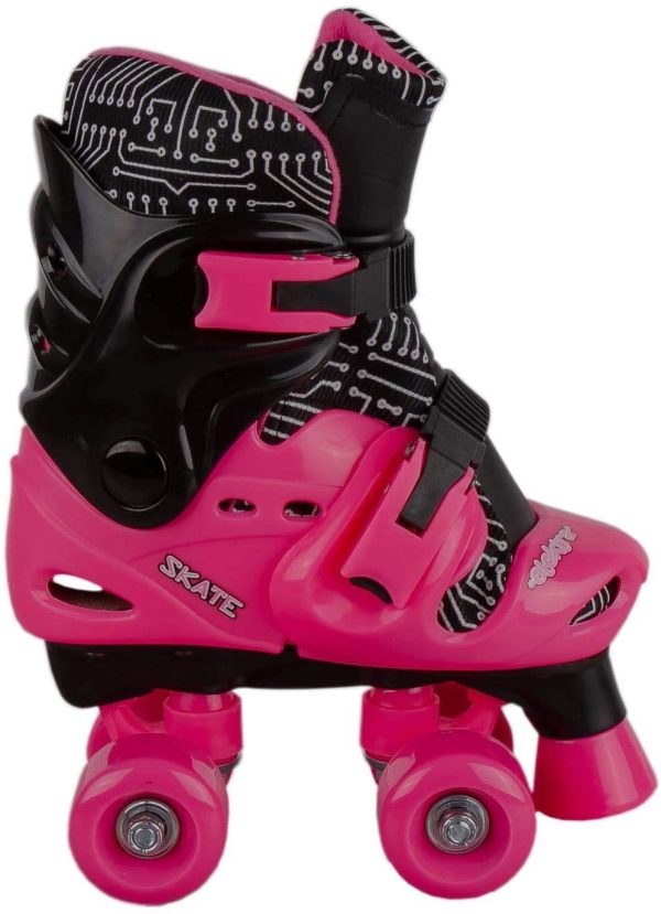 Elektra Quad Boot Medium Blk &Pink 13J-2 - Image 3