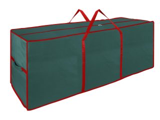 VINSANI XMAS GREEN FABRIC STORAGE BAG 1010038