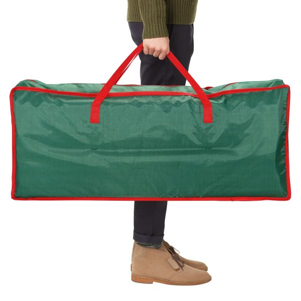 Christmas Xmas Decoration Gift Wrap Fabric Storage Bag [Green,0008941] - Image 6