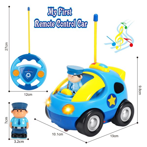 SOKA MY FIRST RC CAR LIGHT BLUE 0000320 - Image 3