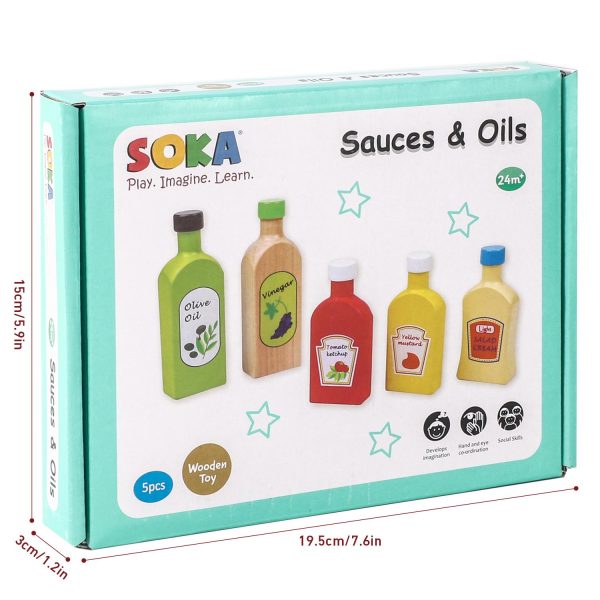 SOKA Sauces & Oils 5pcs 0000472 - Image 4