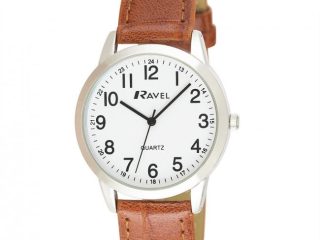 Ravel Mens Classic Leather Strap Watch R0132.24.1