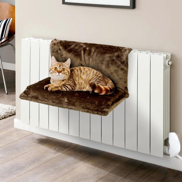 VINSANI CAT RADIATOR BED COFFEE 0010016