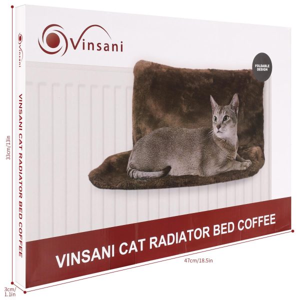 VINSANI CAT RADIATOR BED COFFEE 0010016 - Image 4