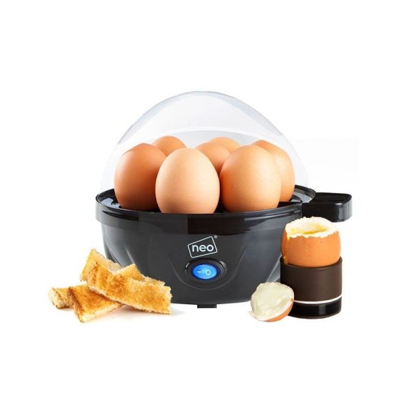 Stainless Steel Electric Egg Boiler Poacher and Steamer - Clear - Image 3