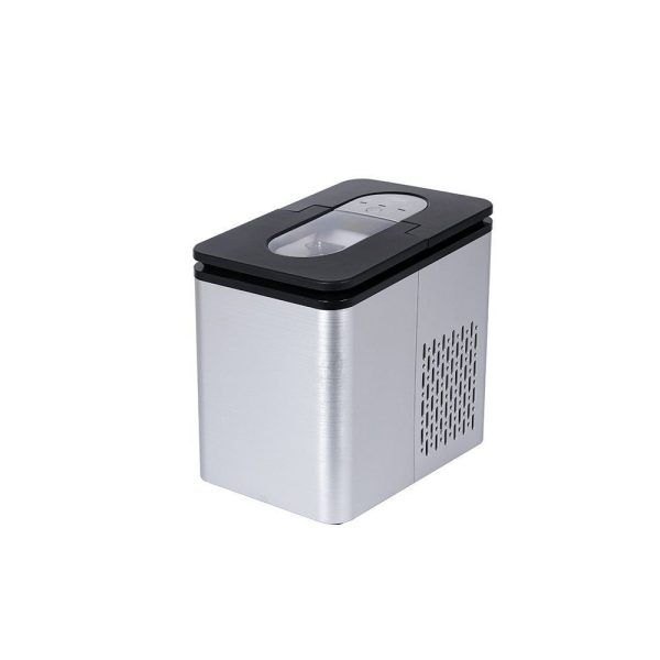 1.7L Electric Ice Cube Maker Machine - Chrome - Image 3