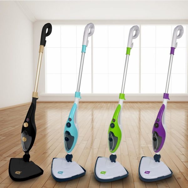 10 in 1 1500W Hot Steam Mop Cleaner and Hand Steamer - Purple - Image 3