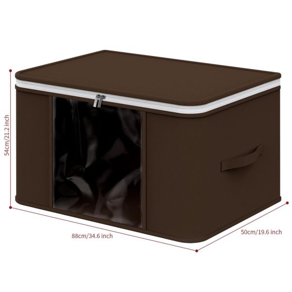Vinsani 2Pk Large Storage Bags Brown 0008920 - Image 6