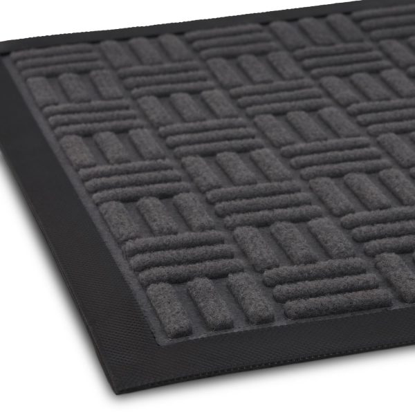 Vinsani Entrance Mat 45x75 cm - Dark Grey 0009858 - Image 4
