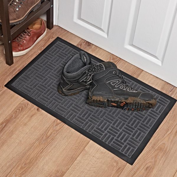 Vinsani Entrance Mat 45x75 cm - Dark Grey 0009858 - Image 6