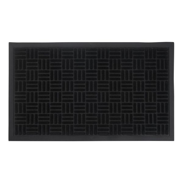 Vinsani Entrance Mat 45x75 cm - Black 0009860