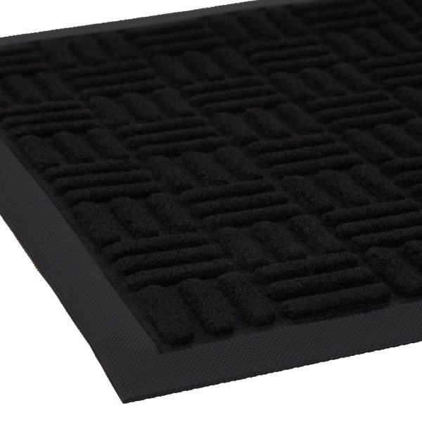 Vinsani Entrance Mat 45x75 cm - Black 0009860 - Image 6