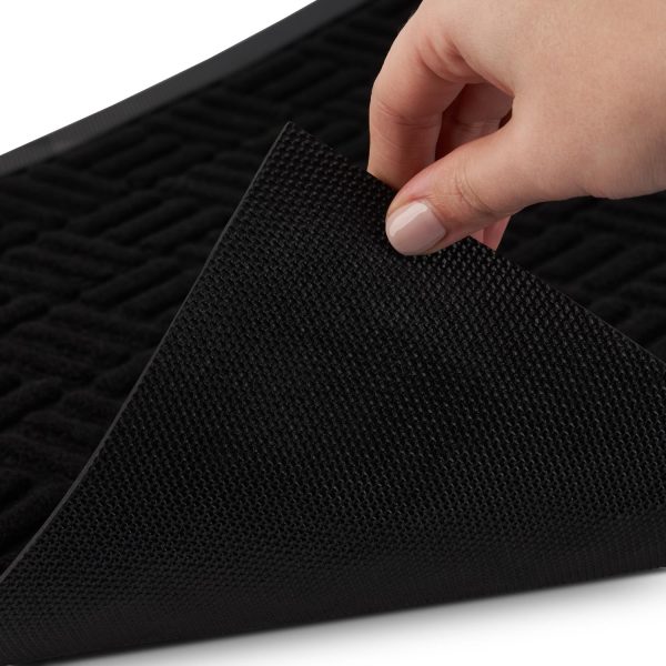 Vinsani Entrance Mat 45x75 cm - Black 0009860 - Image 5