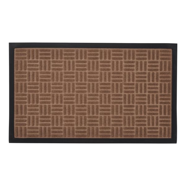 Vinsani Entrance Mat 45x75 cm - Coffee 0009859
