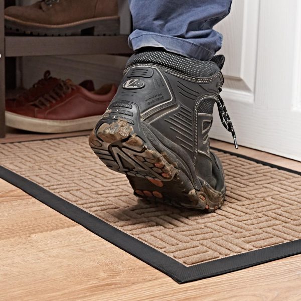 Vinsani Entrance Mat 45x75 cm - Coffee 0009859 - Image 8