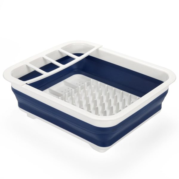 VINSANI COLLAPSIBLE DISH DRAINER BLUE 0000122 - Image 7