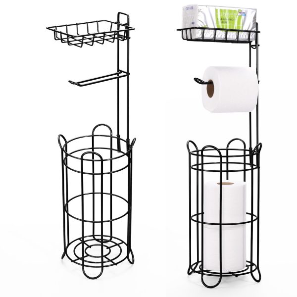 VINSANI TOILET ROLL HOLDER BLACK 0009995 - Image 3