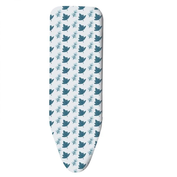 VINSANI IRONING BOARD COVER BLUE LEAF 0009893