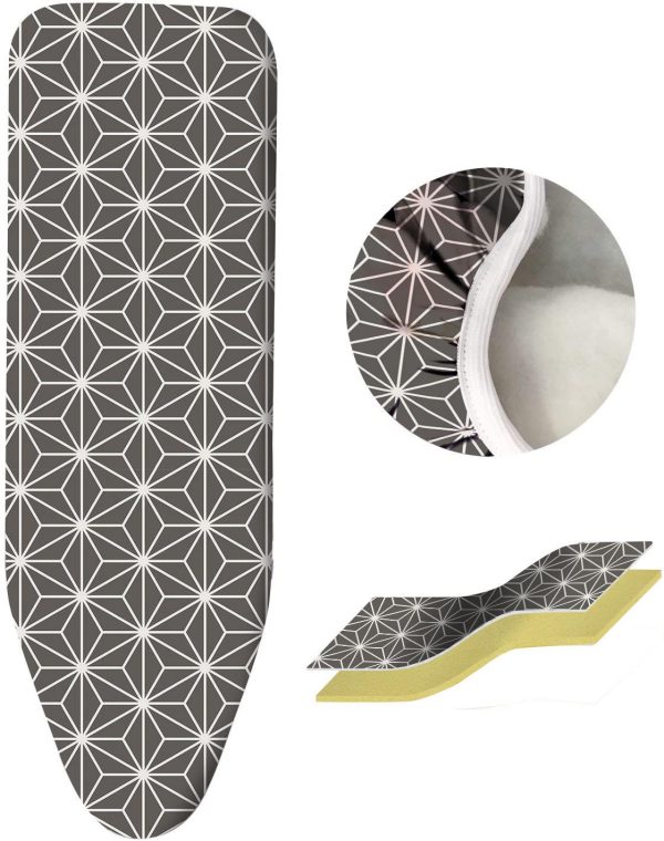 VINSANI IRONING BOARD COVER GREY STAR 0009890 - Image 4