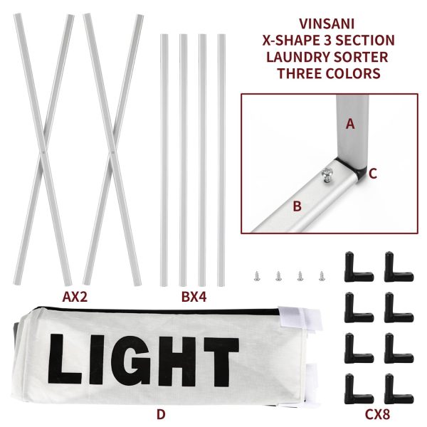 VINSANI X-SHAPE TRI COLOUR 0000139 - Image 4