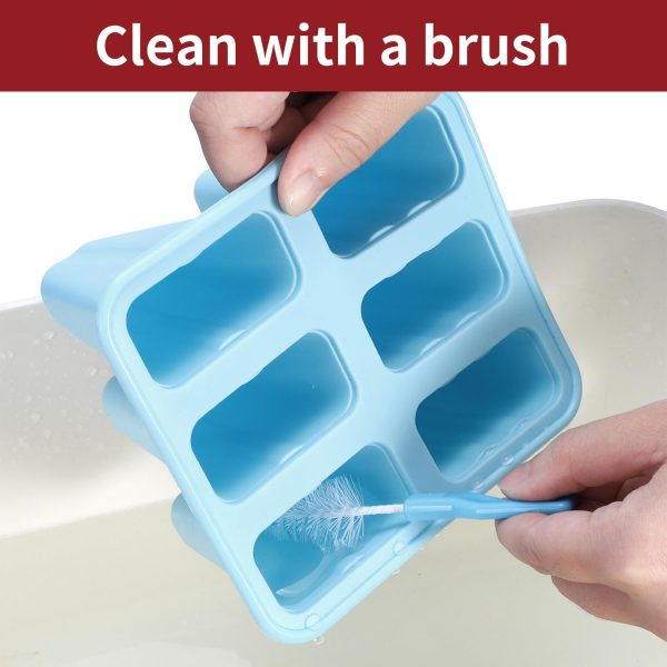 VINSANI 6 CAVITY ICE LOLLY MOULD BLUE 0000368 - Image 2