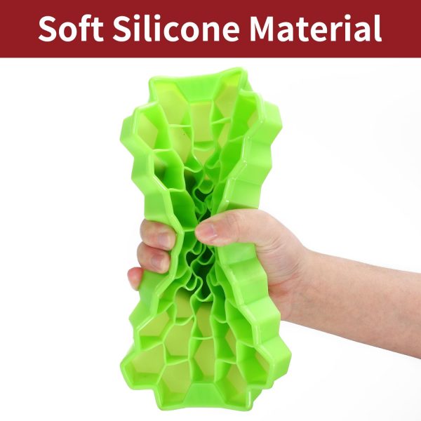 VINSANI 2 PACK ICE CUBE TRAY HEXAGON GREEN 0000361 - Image 8
