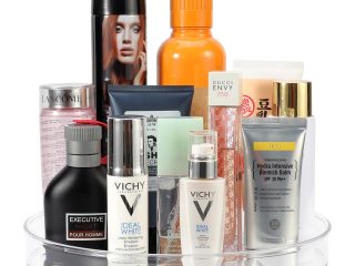 VINSANI TRANSPARENT TURNTABLE ORGANIZER M 0000425