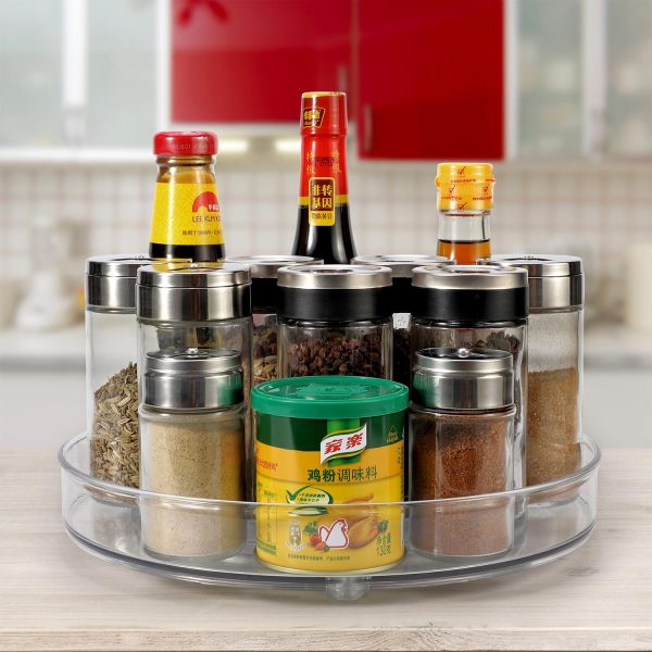 VINSANI TRANSPARENT TURNTABLE ORGANIZER M 0000425 - Image 7