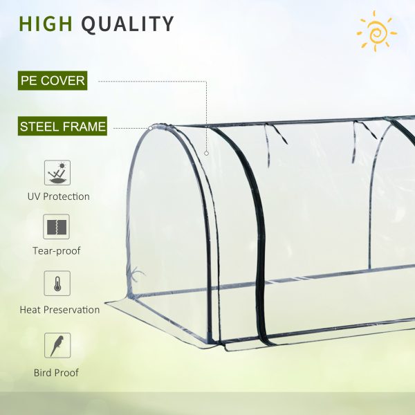 Mini Portable Gardening Flower Plants Greenhouse Warm House - Image 3
