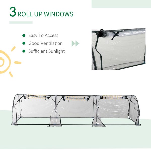 Mini Portable Gardening Flower Plants Greenhouse Warm House - Image 4
