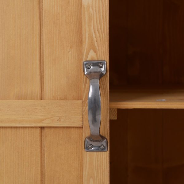 Outdoor Garden Storage Shed, Cedarwood-Burlywood Colour - Image 7