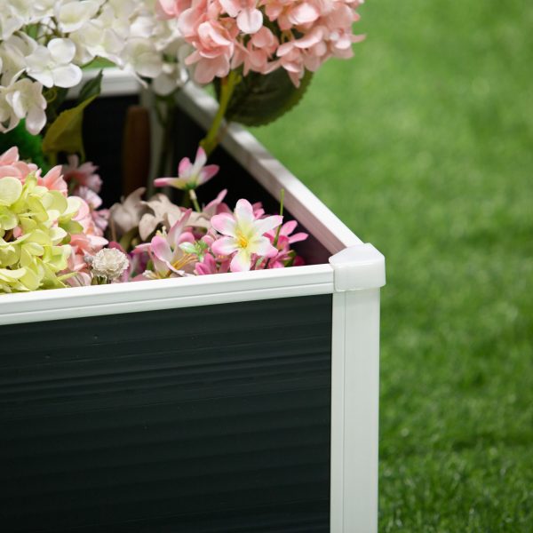 Garden Raised Bed Planter Grow Containers Flower Pot PP 60 x 60cm - Image 6