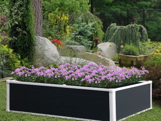 Garden Raised Bed Planter Grow Containers Flower Pot PP 120 x 90cm