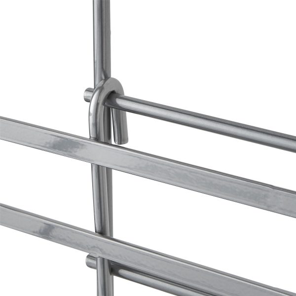 3 Tier Non Rust Hanging Shower Caddy Bathroom Organiser in Silver - Image 8