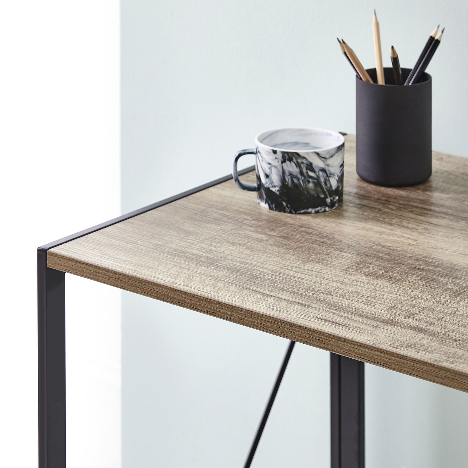 Multifunction Folding Desk Portable Compact Computer Table - Image 4