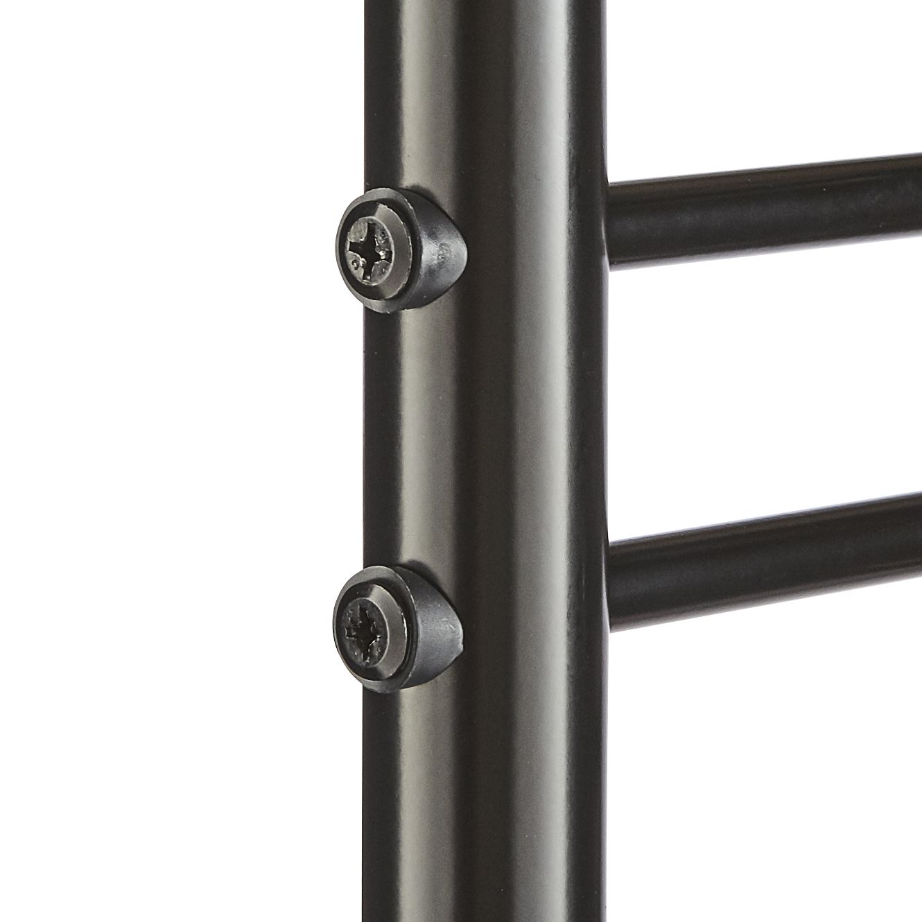 Multi Purpose Stand 18 Hooks For Clothes Shoes Hats Bags - Black - Image 7