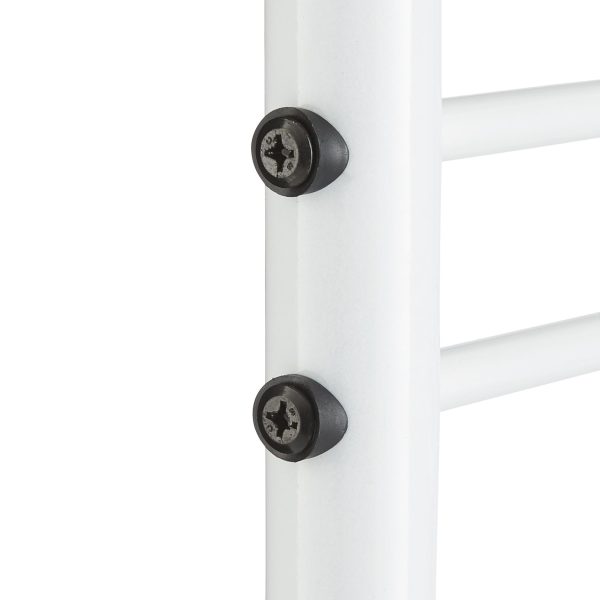 Multi Purpose Stand 18 Hooks For Clothes Shoes Hats Bags - White - Image 5