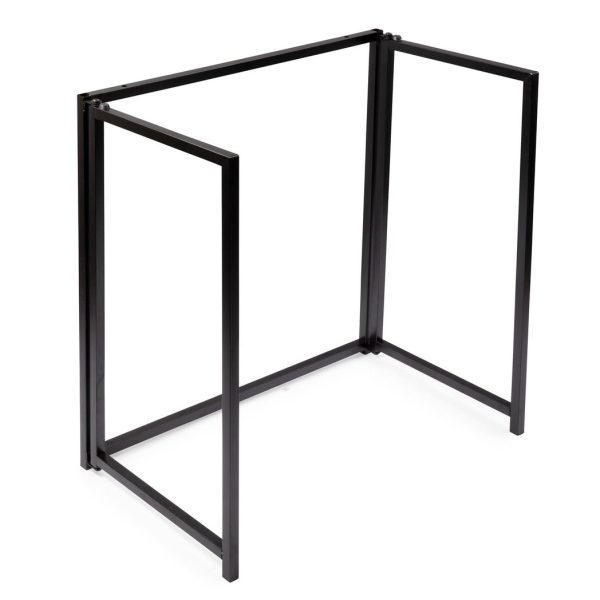Folding Table In Black Powder Coating - Image 3