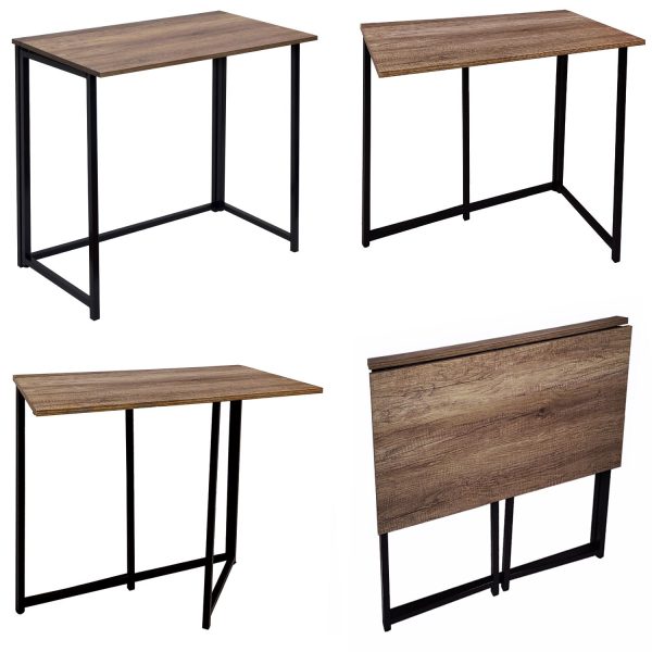 Folding Table In Black Powder Coating - Image 4