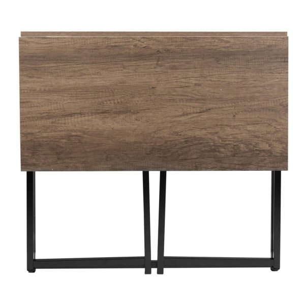 Folding Table In Black Powder Coating - Image 6