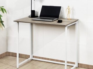 Folding Table In White Powder Coating