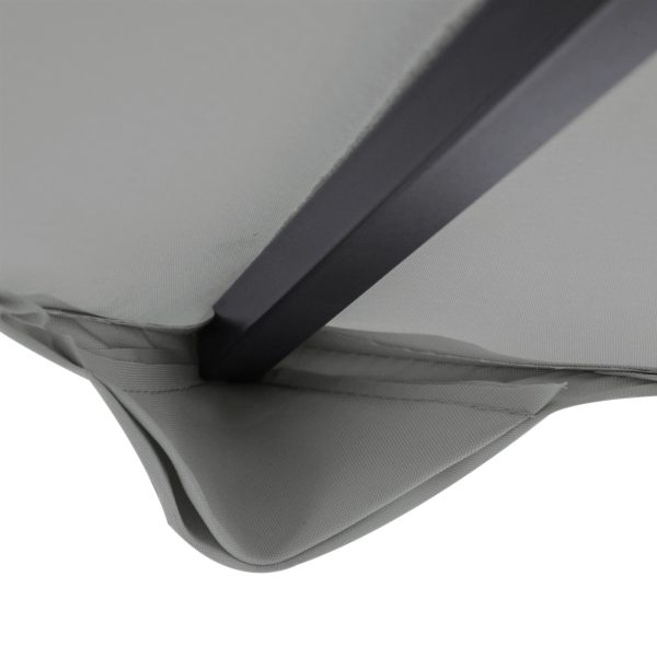3 x 3(m) Gazebo Canopy Roof Top Replacement Cover Light Grey (TOP ONLY) - Image 8